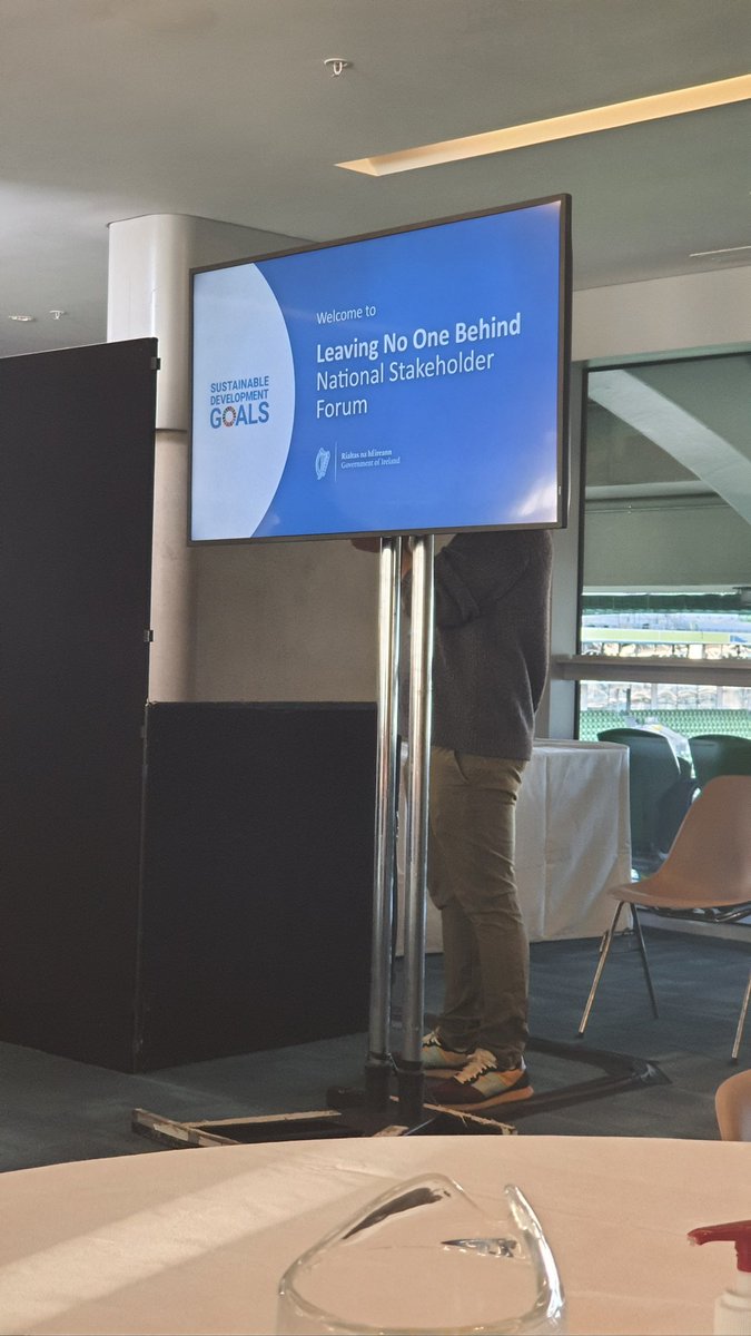 We are at <a href="/AVIVAStadium/">AVIVA Stadium</a> today for a #NationalStakeholderForum on #SDGs, excited to explore what will come out of it! @OrdnanceIreland @scienceirel <a href="/Esero_ie/">ESERO Ireland</a> <a href="/Maynoothgeog/">Maynooth Geography</a> #SatelliteSkill5