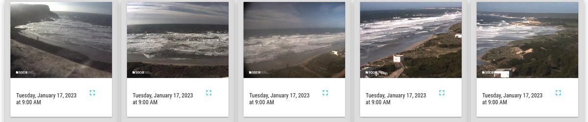 El #temporal de vent i onatge de sud arriba a #Balears. Des de les plataformes costaneres d'#observació de #SOCIB, estem atents a com arriba i afecta la #platja, amb ones previstes de més de 5 m🌊

📷Estació de #Monitorització #Platges SOCIB a #SonBou
#BeachMonitoring #ICTSNews