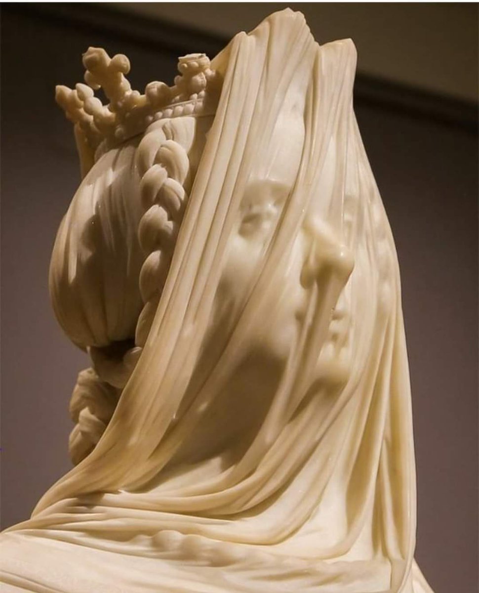 @tzoumio Marble veiled woman by Camillo Torreggiani.

 Museo del Prado |  Madrid |  Spain