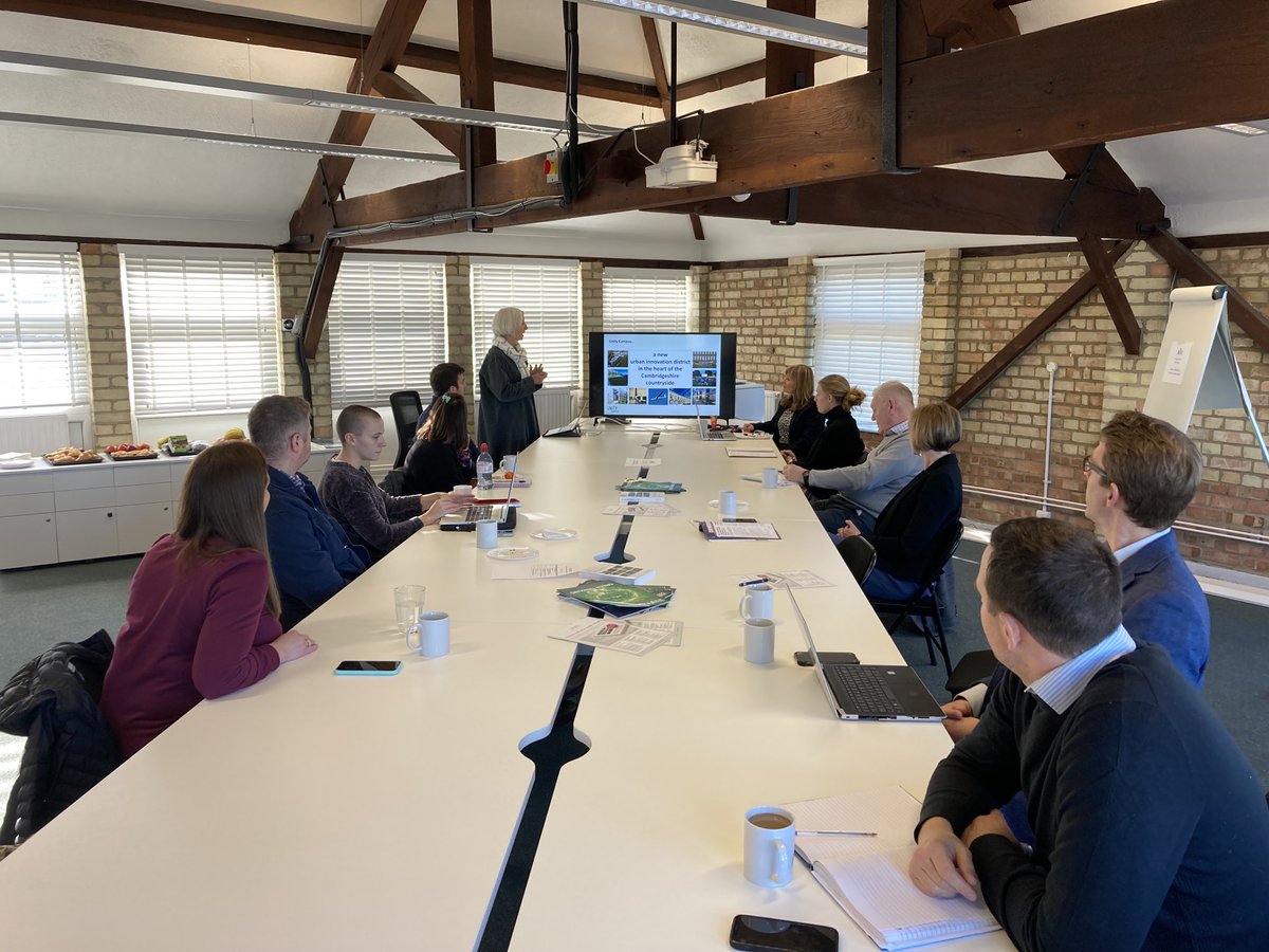 UKSPA's tweet image. Great to be at ⁦⁦⁦@UnityCampusCam⁩ today for the ⁦@UKSPA⁩ East of England meeting. ⁦@HowardGroupUK⁩ have some amazing plans for the future development of the campus.#ukspa #unitycampus #howardgroup #science #lifesciences #scienceparks #research #investment