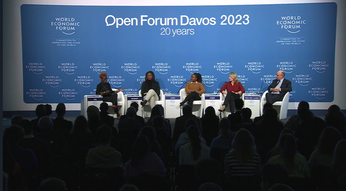 worldfarmersorg's tweet photo. π£οΈ@WFOPresident @ArnoldPuech brought at @wef #OpenForum23 the #Farmers' concrete solutions to #ClimateCrisis, collected in the framework of @theclimakers initiative.
He remarked that adapting to #ClimateChange is crucial for farmers both from developing & developed countries. https://t.co/CF4MDUS5z8