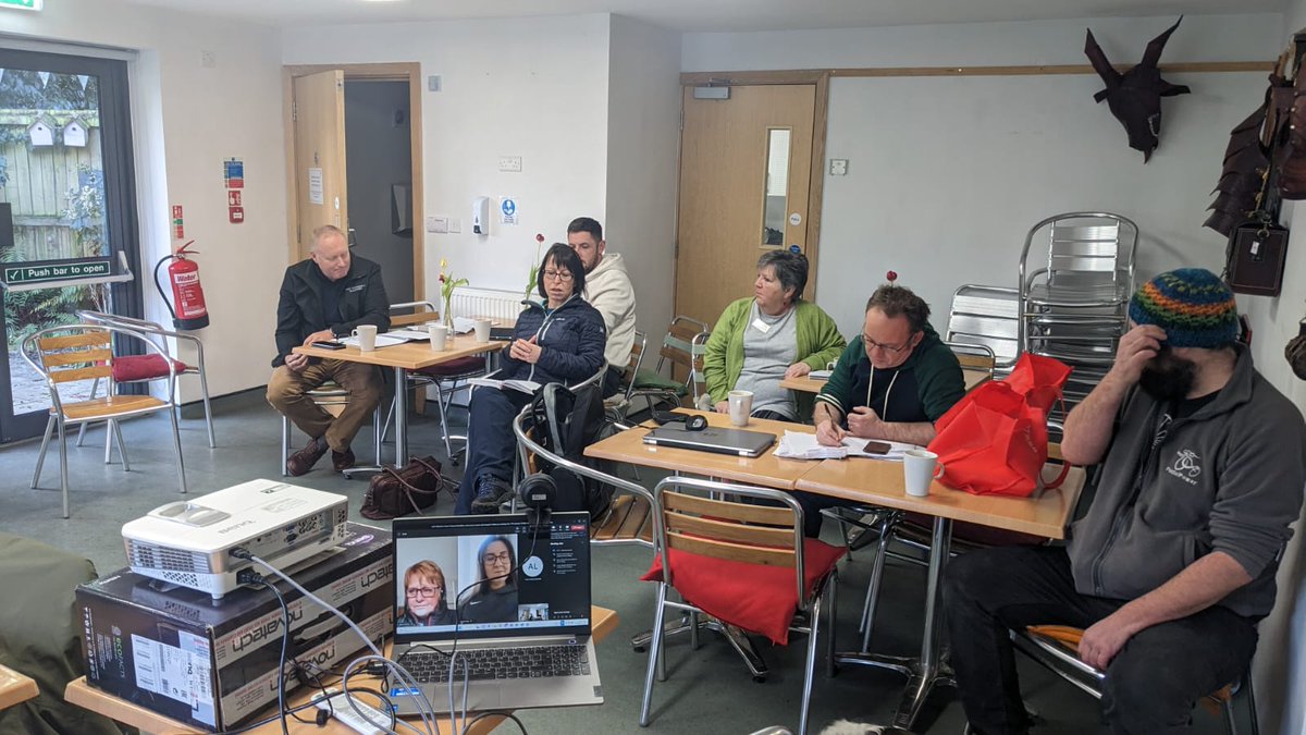 It's great to be at <a href="/PedalPower_Diff/">Pedal Power Cardiff</a> this morning for our hybrid Members Forum discussing physical disabilities and access to sport and transport

 Really pleased to be joined by Third Sector partners, <a href="/transport_wales/">Trafnidiaeth Cymru / Transport for Wales</a> and <a href="/cardiffcouncil/">Cardiff Council</a>