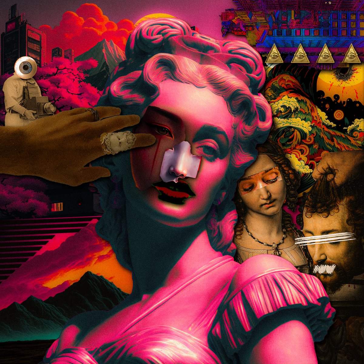 ''Requiem''
8th piece on 
<a href="/foundation/">Foundation 🌐</a>
 1/1 0.06 $eth
foundation.app/@Nothingman666…

#eth #FND #NFTs #NFTCommunity #midjourneyart #ai #aiart #AIArtwork #Foundation #collageart #popart 
#conceptart #dada #EthereumNFTs