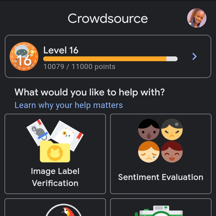 Coding_Happinex's tweet image. Day 4&amp;amp;5!!!!
Still contributing........🥳
#10DaysOfCrowdsource
#GoogleCrowdsource
#CrowdsourceByGoogle
#GoogleCrowdsourceNigeria
#nigeriagooglecrowdsource