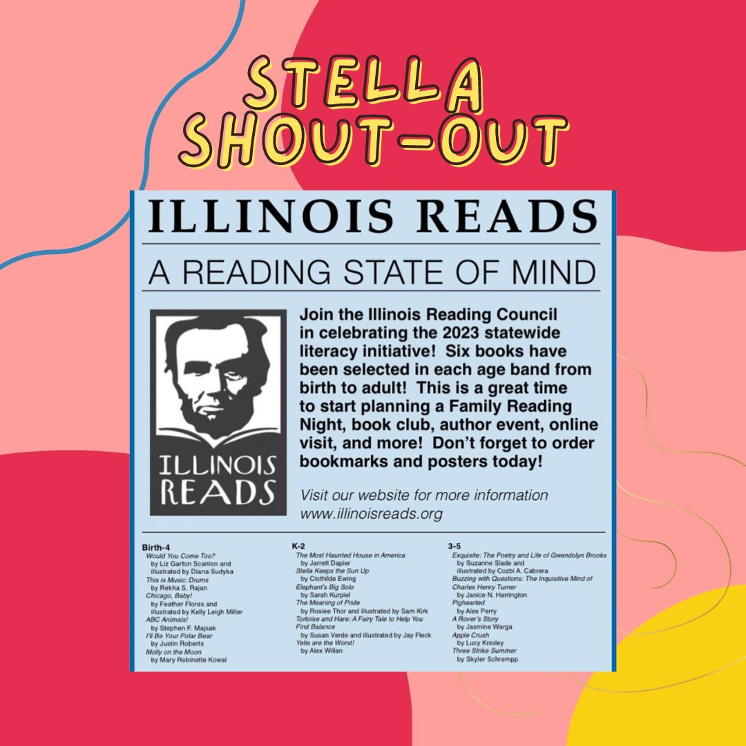 Clothilde Ewing (@clo_ewing) on Twitter photo Thank you to <a href="/ILReadCouncil/">IL Reading Council</a> for including "Stella Keeps the Sun Up" on its Illinois Reads book selections for 2023 in the K-2 category & celebrating the importance of literacy! 🙏🏽 And thank you <a href="/MyBrownBaby/">Denene Millner</a>, @lynngainesdesign & <a href="/SimonKIDS/">Simon Kids</a> for helping to bring the book to life💫 Thank you to <a href="/ILReadCouncil/">IL Reading Council</a> for including "Stella Keeps the Sun Up" on its Illinois Reads book selections for 2023 in the K-2 category & celebrating the importance of literacy! 🙏🏽 And thank you <a href="/MyBrownBaby/">Denene Millner</a>, @lynngainesdesign & <a href="/SimonKIDS/">Simon Kids</a> for helping to bring the book to life💫