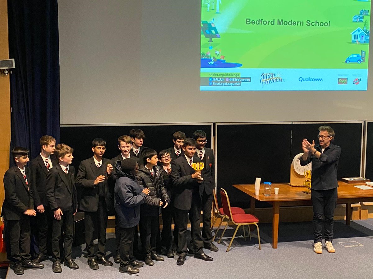 FLLcambs's tweet image. @BedfordModern has been recognised for their impressive #RobotPerformance during today’s tournament - congratulations! @FLLUK @IETeducation @LEGOEDUCATION