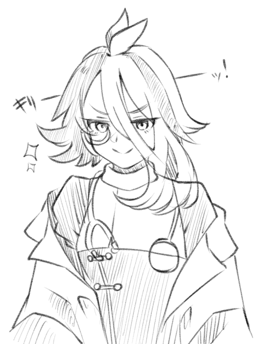 練習でらくがきしてた〜✍️😌💦 