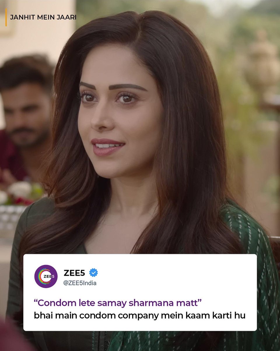 ZEE5India's tweet image. Shit yaar! Pehle batana chaiye tha na. 

#ZEE5 #RakshaBandhan #Tripling #JanhitMeinJaari #Rangbaaz #Pitchers