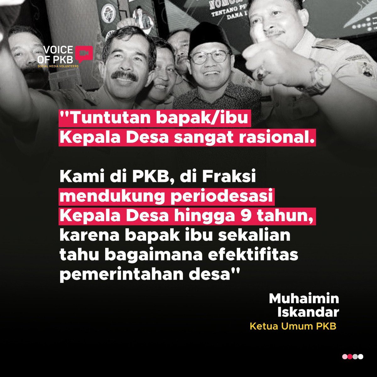 saman1601's tweet photo. PKB Bersama Kades
Gus Muhaimin https://t.co/CBXvW7pXn1