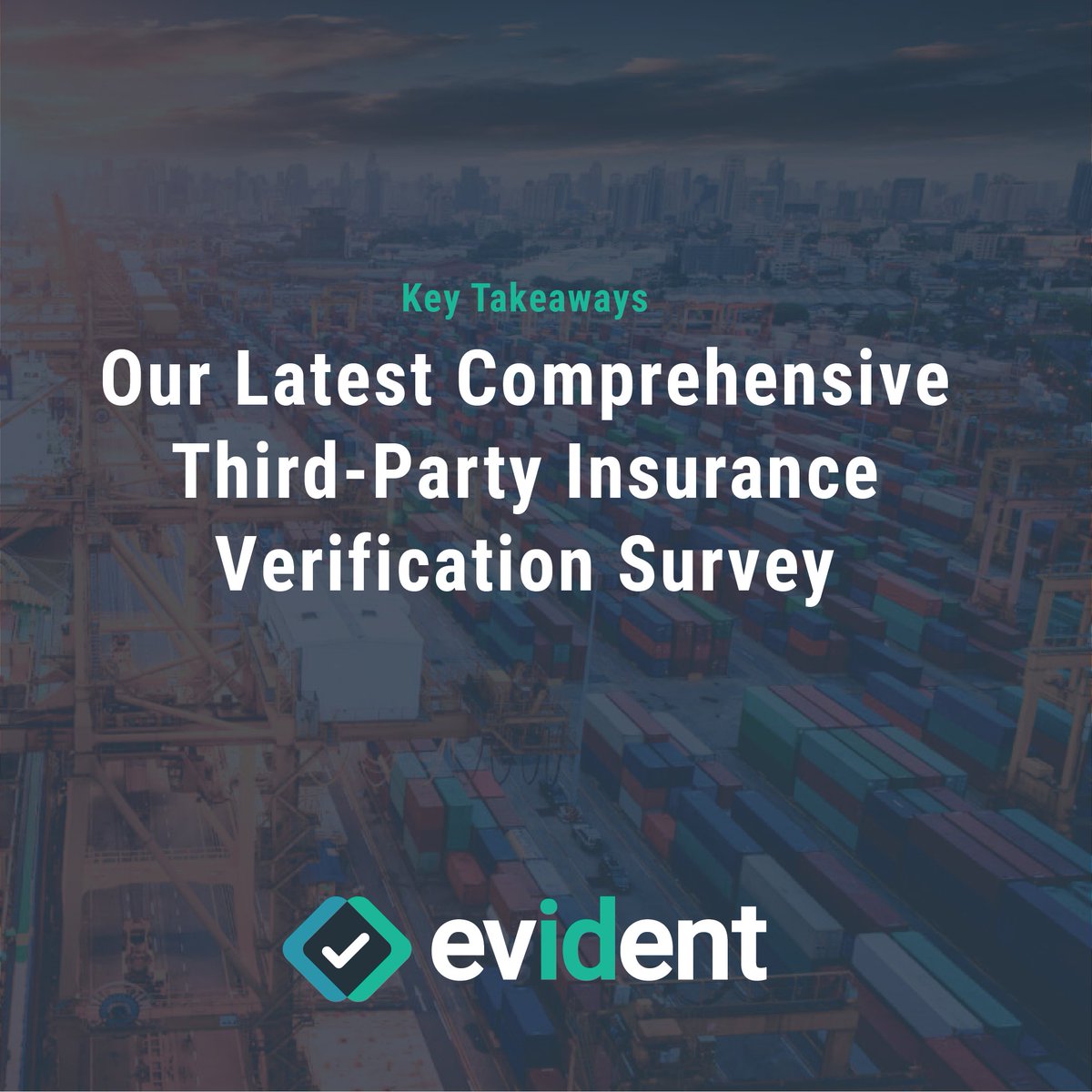 Evident’s latest 3P insurance verification landscape survey found that around 75% of 3Ps are non-compliant, exposing enterprises to around $1.875 billion in hidden risk exposure. See how to protect your business now. 

ow.ly/UHJm50MsGxe

#insurance #verification