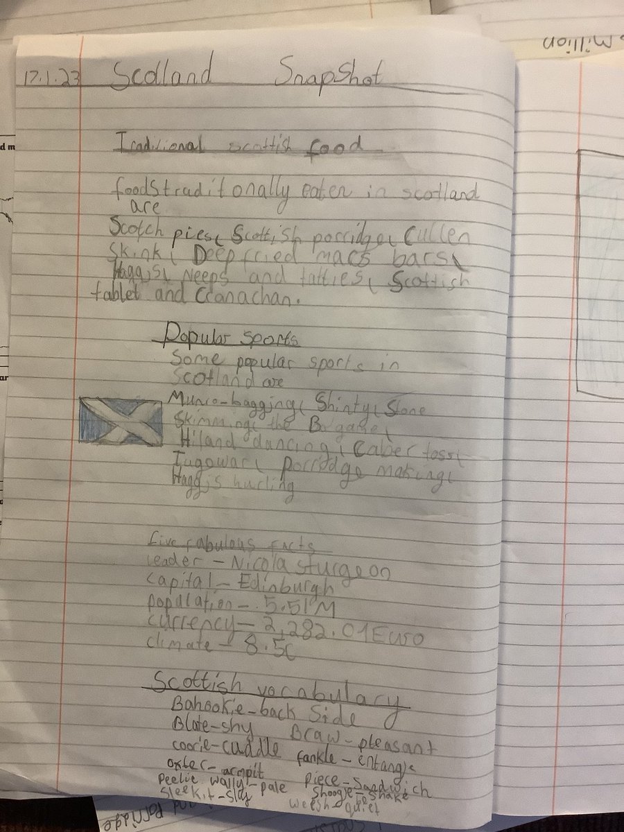 P5B have been researching Scotland and creating their very own fact files. We had lots of comments about how proud we were of our work today! Well done P5B, beautiful work! ⭐️ #confidentlearners @DycePrimary