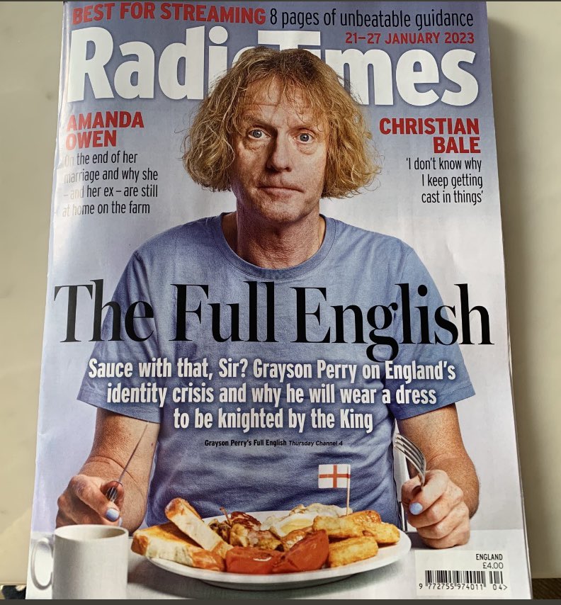 Last year I spent a lot of time driving round England in a white van meeting  a wide variety of interesting English people. See what happened starting next Thursday 26th Jan C4 9pm