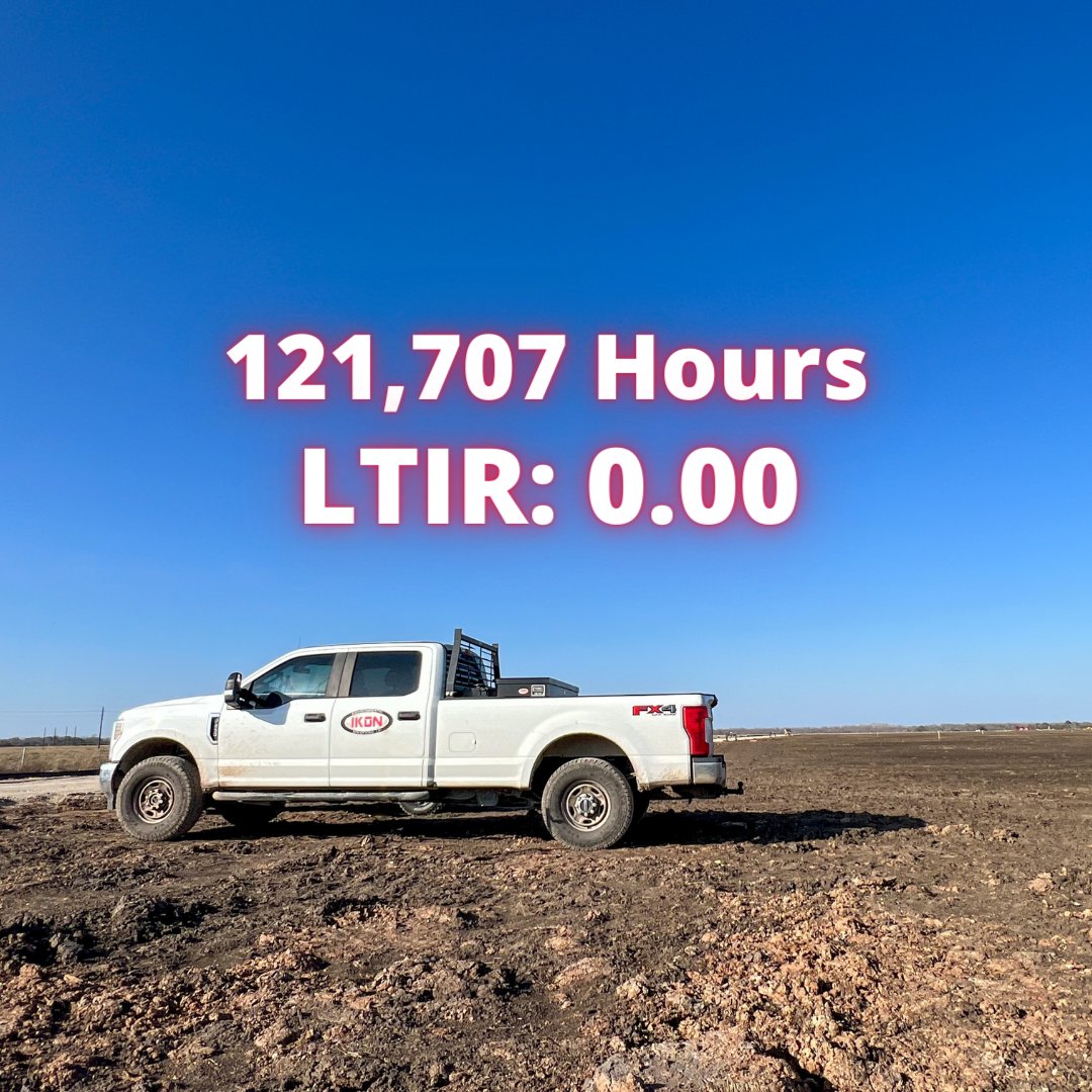 IKON_Enviro's tweet photo. 121,707 total hours worked with a 0.00 Lost Time Incident Rate in 2022.
Our team worked more hours than any year before, and they did it without any injuries! That's what our team's dedication looks like. Keeping our team and our clients safe.
#IKON #WeHaveSolutions #Safety https://t.co/pmEXGC88bo