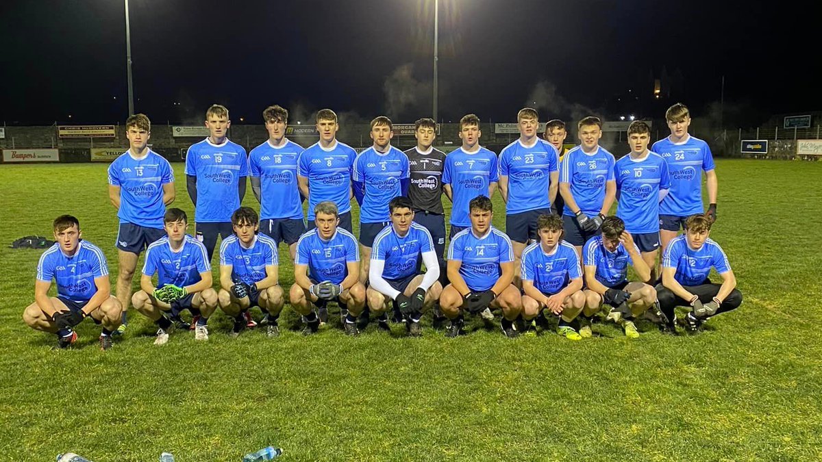 South West College (@swccollege) on Twitter photo 2023 Electric Ireland Corn na Mac Lenin HE GAA Senior Football Championship Round 1 <a href="/swccollege/">South West College</a> 3-11 v 1-5 <a href="/srcchat/">Southern Regional College</a>๐ชNext Round v <a href="/UlsterUniGAA/">Ulster Uni Gaelic Academy</a> Magee 7.30pm on Monday 23/01/23. Thanks everyone for your support <a href="/AvonmoreProtein/">AvonmoreProtein</a> <a href="/ElectricIreland/">Electric Ireland</a> <a href="/FermanaghGAA/">Fermanagh GAA</a> and many more! 2023 Electric Ireland Corn na Mac Lenin HE GAA Senior Football Championship Round 1 <a href="/swccollege/">South West College</a> 3-11 v 1-5 <a href="/srcchat/">Southern Regional College</a>๐ชNext Round v <a href="/UlsterUniGAA/">Ulster Uni Gaelic Academy</a> Magee 7.30pm on Monday 23/01/23. Thanks everyone for your support <a href="/AvonmoreProtein/">AvonmoreProtein</a> <a href="/ElectricIreland/">Electric Ireland</a> <a href="/FermanaghGAA/">Fermanagh GAA</a> and many more!