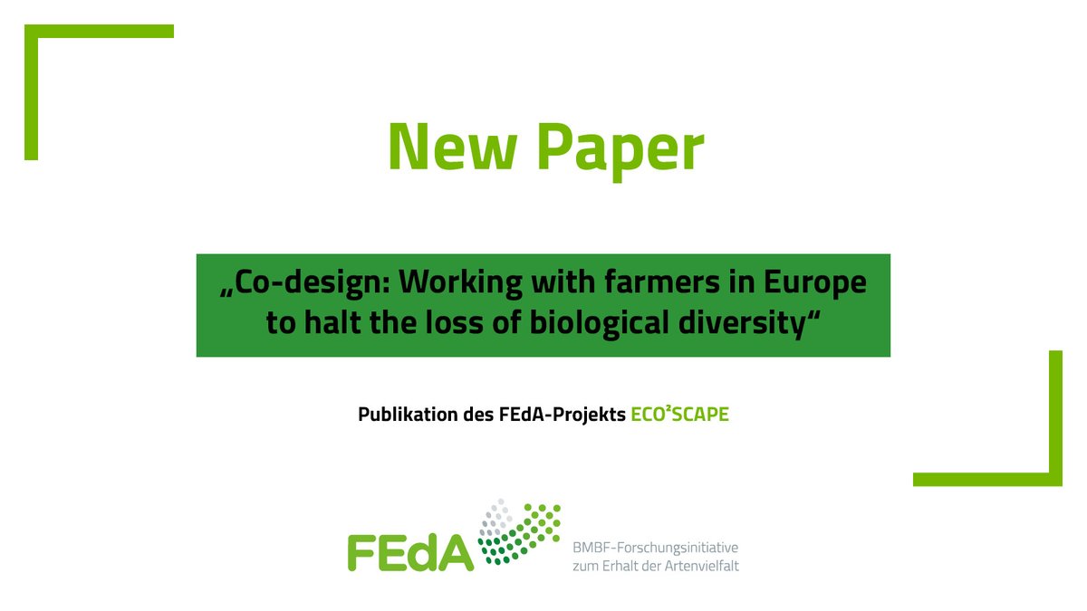 FEdA | Biodiversität erforschen und erhalten tweet media