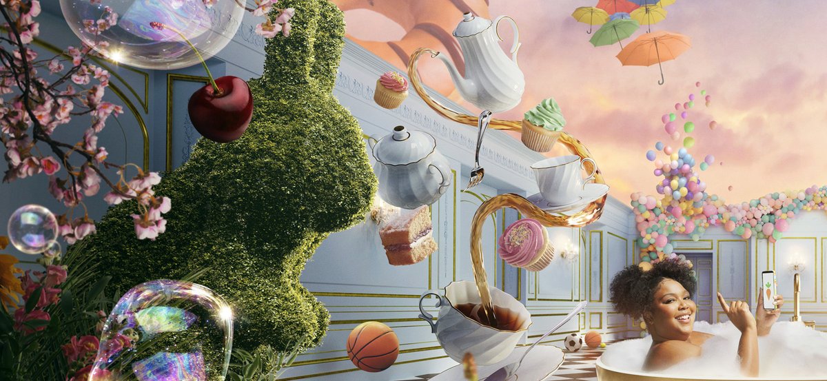 Atomic14Studios's tweet photo. We've been busy! 

The NEW #Instacart + #Lizzo campaign.
We love some glorious abstract, yes we do!

Get in Touch! 
Create your next ad campaign with Atomic14.

#advertising #retouching #postproduction #CGI #redshift @redshift3d #photography @briteproduction https://t.co/K4725TkwS0