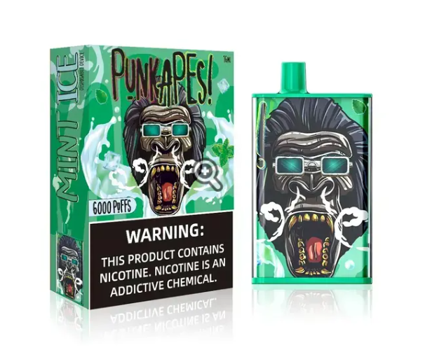 eciggies's tweet photo. Punk Apes Dispos now available in 50mg https://t.co/bN5r8mdGQz