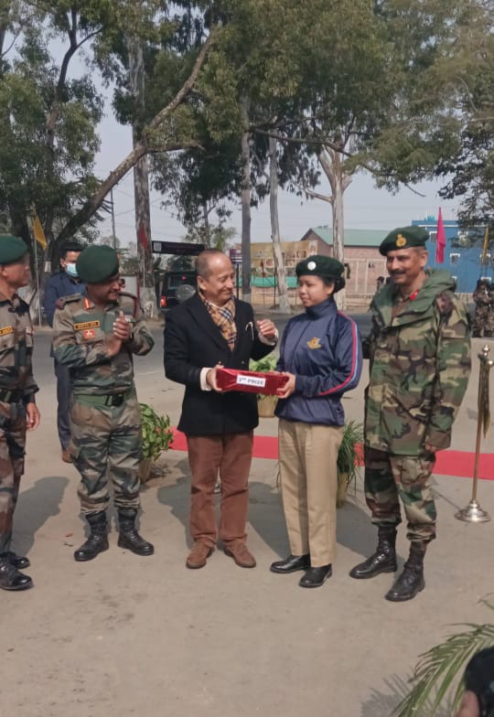 nccner's tweet photo. Cadets of NCC Battalions and Air Force Sqn under Imphal Group excelled in the Painting Competition org by Assam Rifles at Imphal Peace Museum, as part of Netaji's Birthday Celebrations. They were awarded by Shri Basanta Kumar, IPS (Retd), Hon'ble Education Minister of Manipur. https://t.co/BEKPkk1gTo