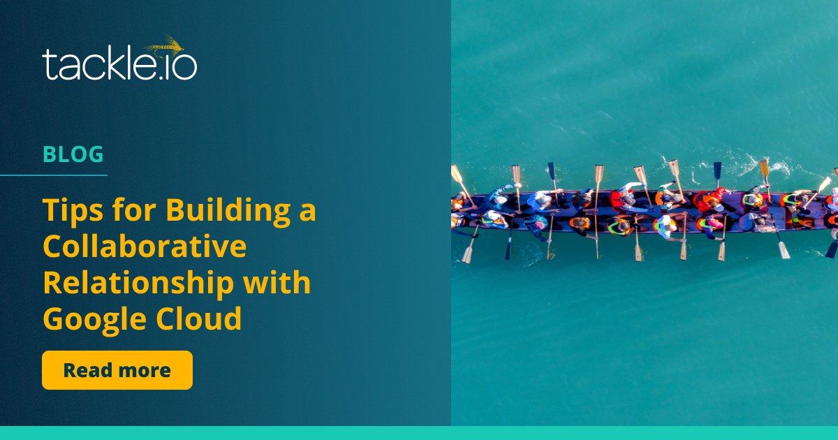 Need some help taking your <a href="/googlecloud/">Google Cloud</a> partnership to the next level? 🚀<a href="/tackle/">tackle</a>.io has your back.

Check out these top tips from the field for building a strategic cloud partnership. okt.to/azcxJG