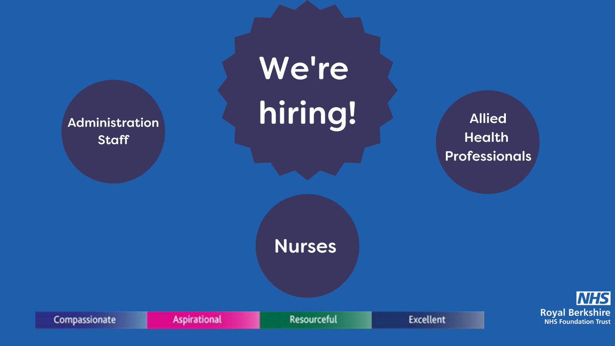 RbhRecruit's tweet image. It's not just nurses we have #vacancies for at the moment! We're also #recruiting administrative staff, #HCAs, Allied Health Professionals and more. Why not check out the openings we have here: bit.ly/3FrZXH4

#NHS #NHSJobs #TeamRBH #NHSCareers