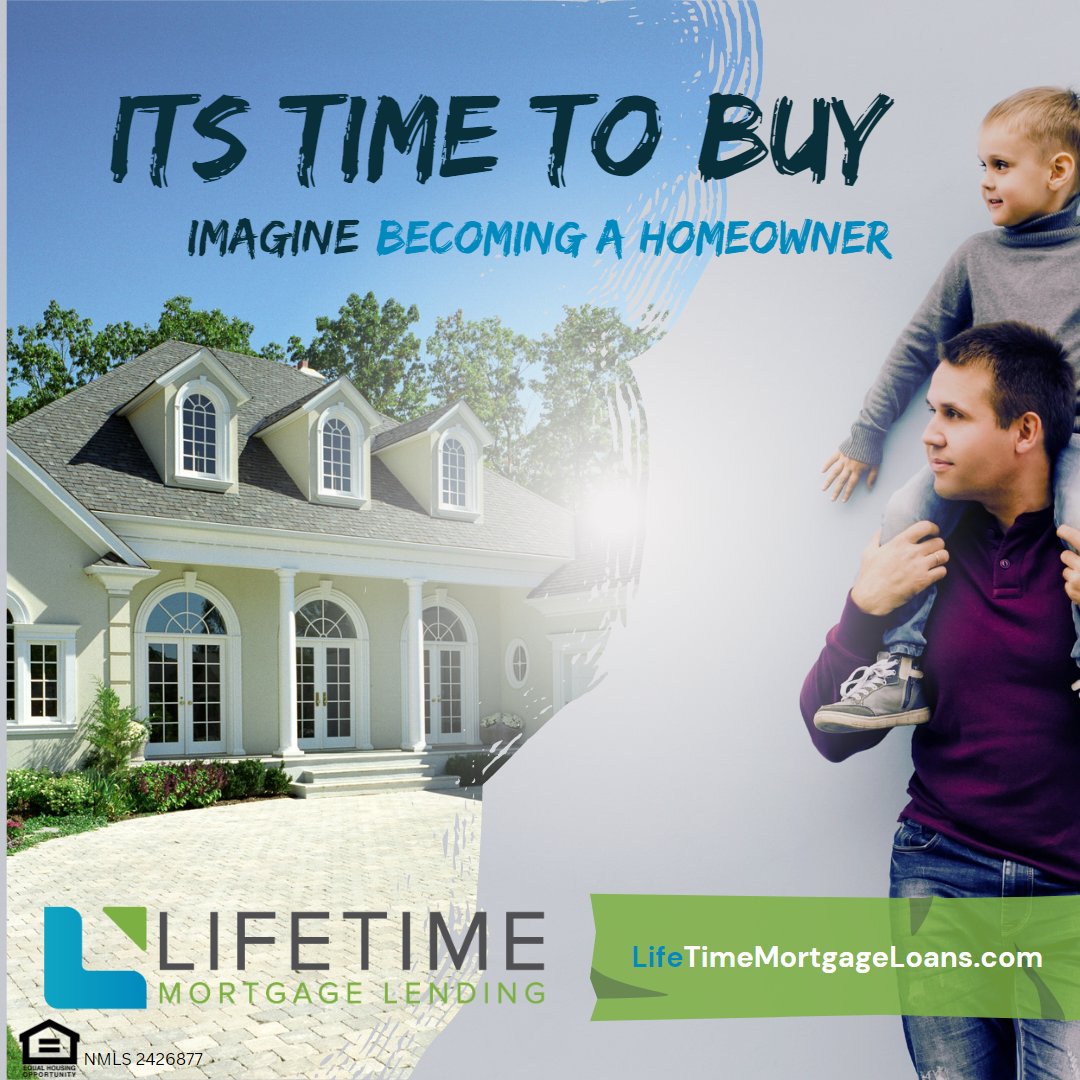 Homeownership starts with Lifetime Mortgage Lending
We make the journey to homeownership easy
We are here for you every step of the way
Lifetime Mortgage Lending: The family choice for mortgages
 #Imagine #imaginebelieveachieve #lifetimemortgagelending