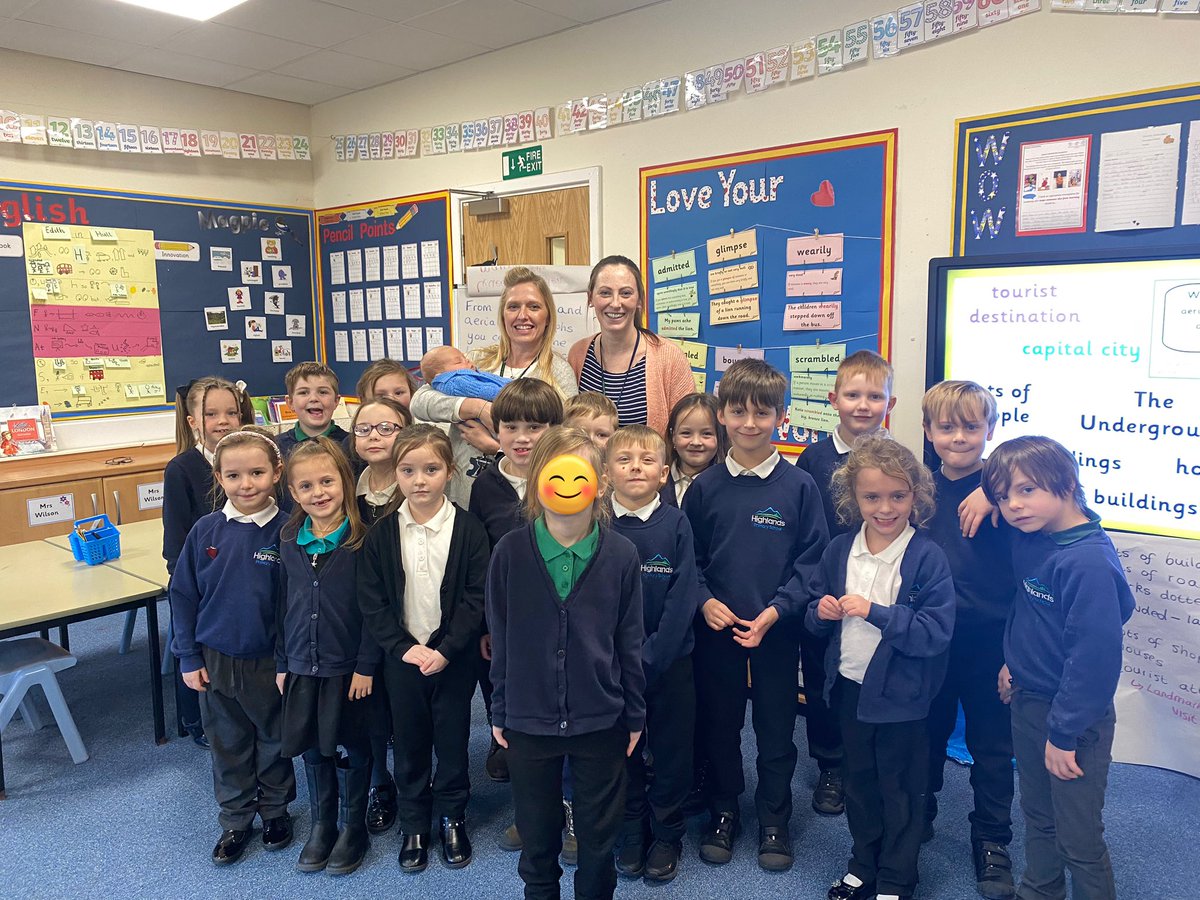EGHighlands's tweet photo. We had an exciting visitor today!! Mrs Wilson and Charles popped in to see us all. It was so lovely to see them both ❤️ https://t.co/5ELonAQ7rz