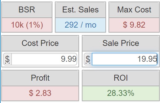 side_hustle_now's tweet photo. Here is a free lead. Like and share, ill DM you the info. Please follow too so you can see when I do another one.
This one has a lower profit but the sales are high so if I know it will sell quickly I don't mind lowering the ROI
#reselling #freelead #amazonfba #sidehustle https://t.co/AqPpZAJV7V