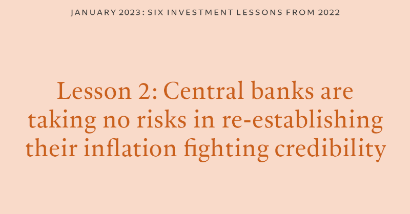 PictetGroup's tweet photo. 2022 reminded investors of a few home truths. @PictetAM Chief Strategist @luca_paolini takes a look at the key investment lessons we took away from a turbulent year.