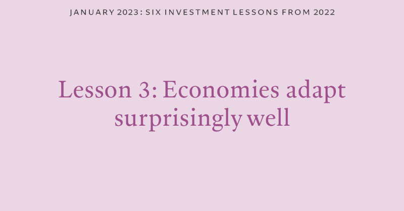 PictetGroup's tweet photo. 2022 reminded investors of a few home truths. @PictetAM Chief Strategist @luca_paolini takes a look at the key investment lessons we took away from a turbulent year.