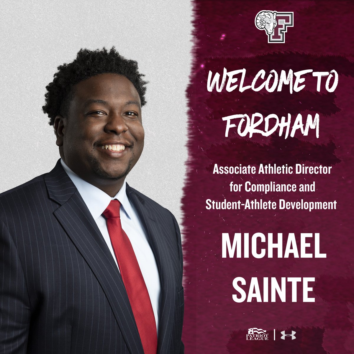 FordhamRams's tweet photo. We are pleased to welcome a new addition to the #ramily 
📰https://t.co/2C4o0RAW8Q https://t.co/Q0Nm2a2GhS