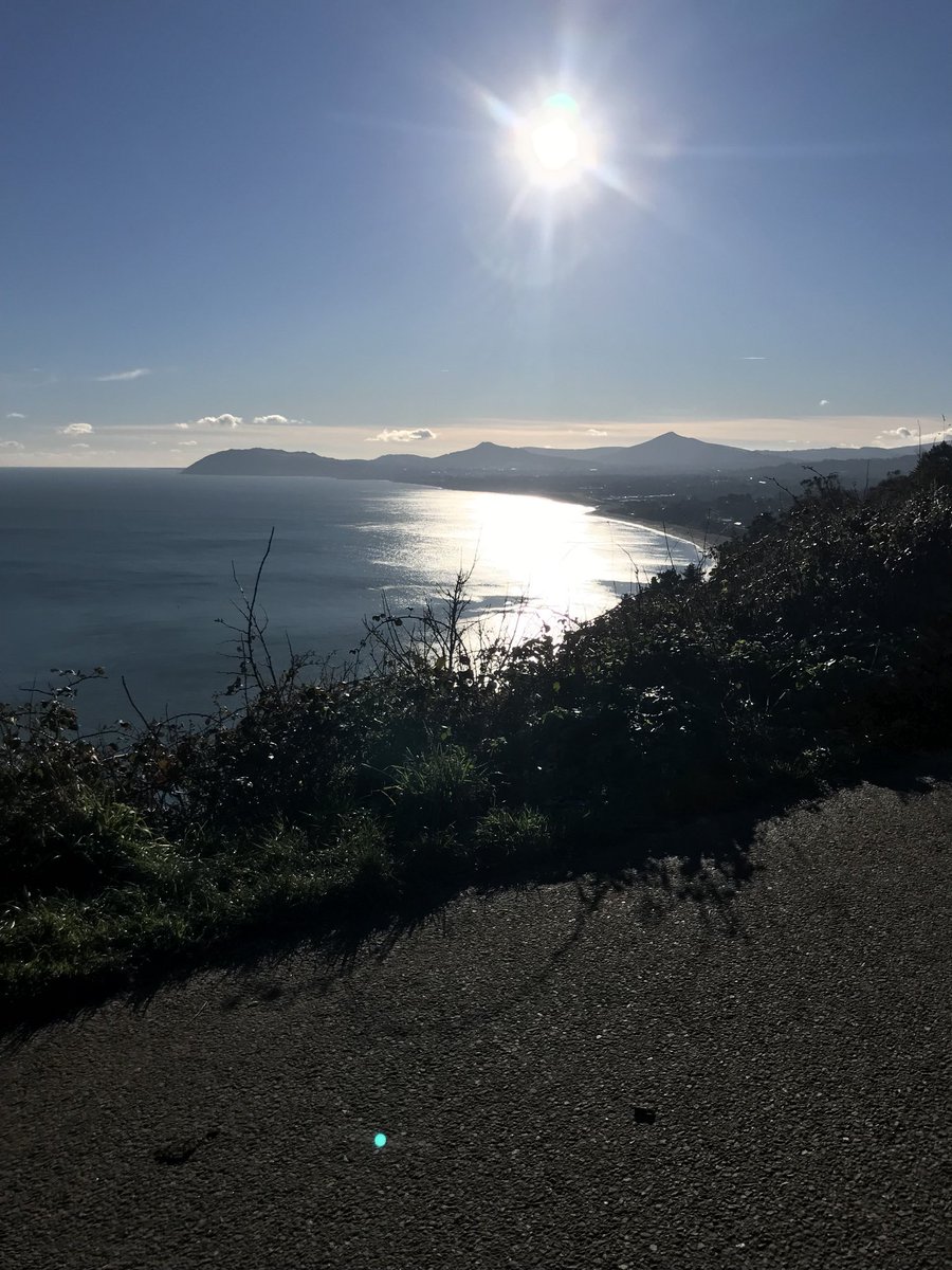penottawa's tweet photo. I know it is winter white in #Canada, but in #Ireland there are gorgeous greens, beautiful skies and even the first ronin has come out to look around. #springwillcomesoon https://t.co/ClBG75Qvuk