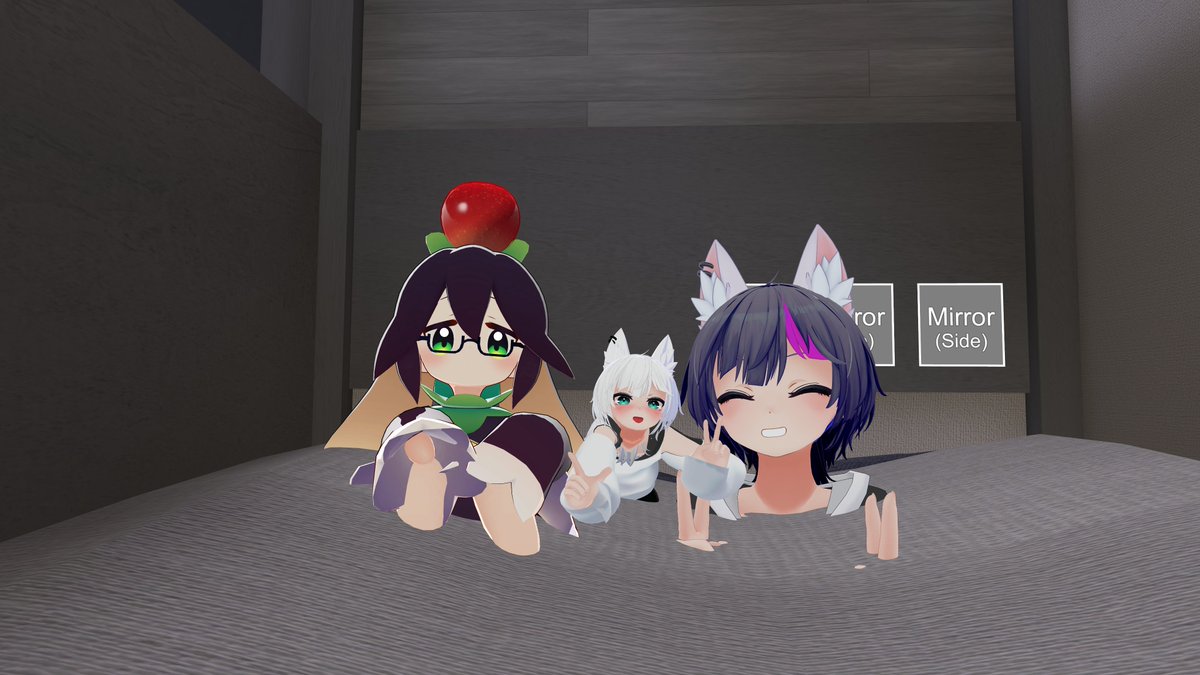 lamne_vrc's tweet photo. 色々忙しくてほぼ2週間ぶりのVRC！
プロジェクトやりすぎて本来の「まったり話しながら楽しむ」っていうのを忘れかけていた気がする！

こういうときこそ、初心に戻らなければ。
みんなありがとう！！！

#VRChat #MetaverseMemories https://t.co/B5qdSwSI9R