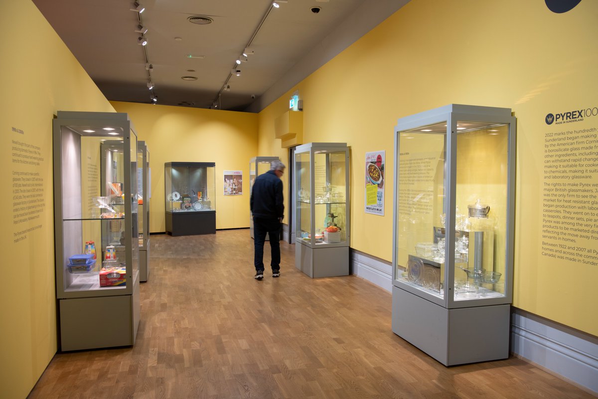 SundMuseum's tweet image. It&apos;s the last week to explore our Pyrex 100 display!

2022 marked 100 years since Pyrex was first made in Sunderland and our Pyrex 100 display celebrates the centenary. 

Pyrex 100 is free to visit until Saturday 28 January. 

Discover #Pyrex100 👇
sunderlandculture.org.uk/events/pyrex-1…