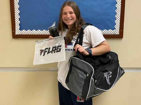 Congrats to GHSF Daily flag football players of the week Hannah McIver of Lithia Springs &amp; Lindsey Gergans of Milton, who recently received their Falcons swag bags. Thanks to <a href="/FalconsCR/">Falcons In The Community</a> for supporting this award &amp; great sport!
<a href="/Hhannah1k/">Hannah M.</a> <a href="/lshs_flag/">LSHS Flag Football</a>
<a href="/LindseyGergans/">Lindsey Gergans</a> <a href="/MiltonFlag/">Milton High School Flag Football</a>