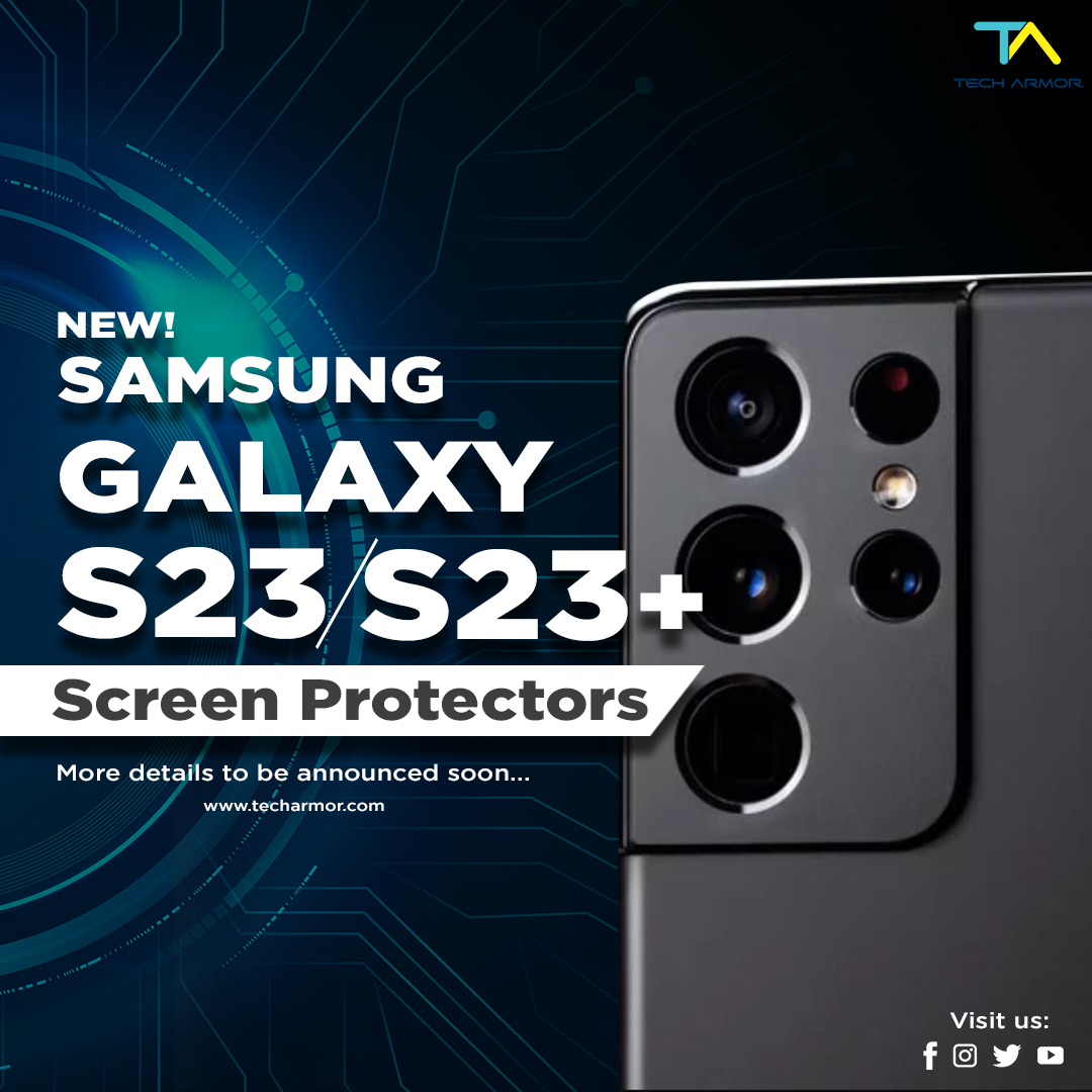 TA_TechArmor's tweet image. Announcement📢📢 We will be rolling out the new Samsung Galaxy S23/S23 Plus Screen Protector that will keep your phone clear and scratch-free. Stay tuned for more details!

#SamsungGalaxyS23
#TechArmor 
#YouPlayWeProtect 
#screenprotector 
#Samsung