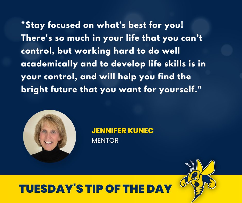 #TipOfTheDayTuesday 

Mentor Jennifer Kunec reminds us to focus on the things we *can* control (like our work ethic and the skills we acquire) in order to move with intentionality toward the life we want.