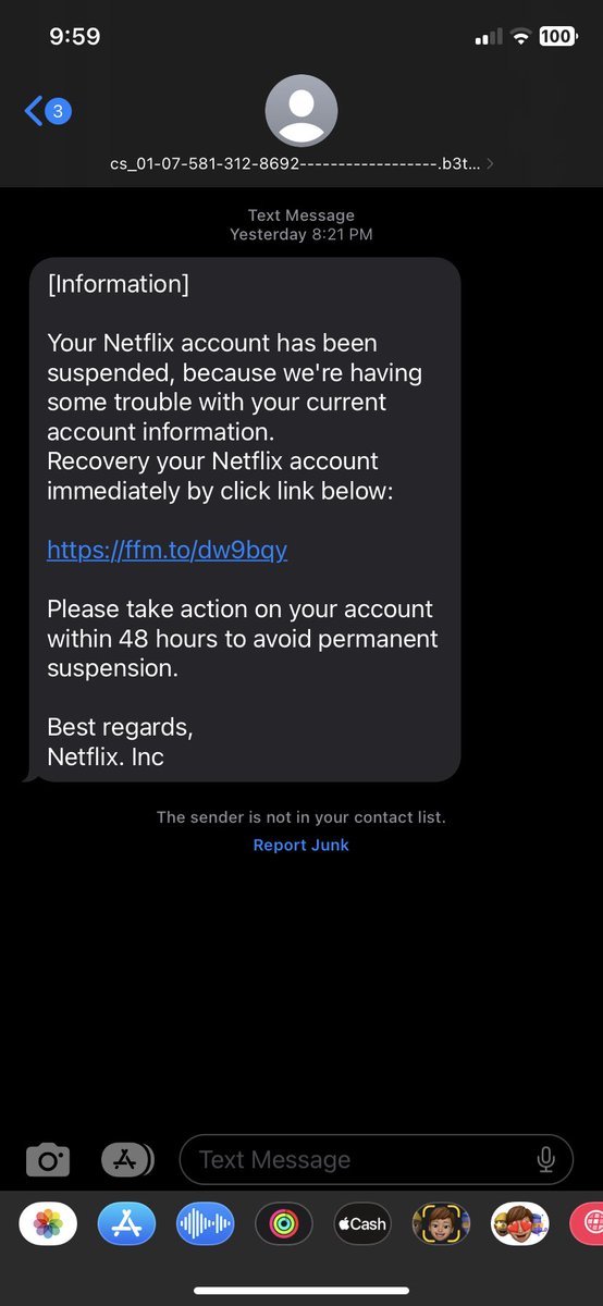 Graebootz's tweet photo. Netflix would never be this nice https://t.co/s9DozshsHP