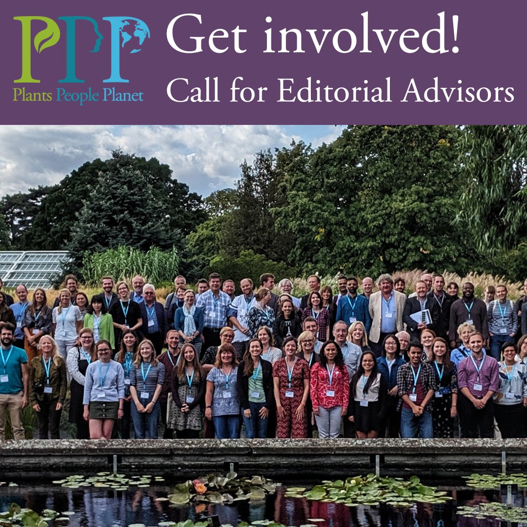 plantspplplanet's tweet photo. There's still time to apply to be an Editorial Advisor at Plants, People, Planet! Find out more 👇
https://t.co/DKBxyIwCvF

Deadline: 31 January

@wileyplantsci https://t.co/sjm9q6tXPd