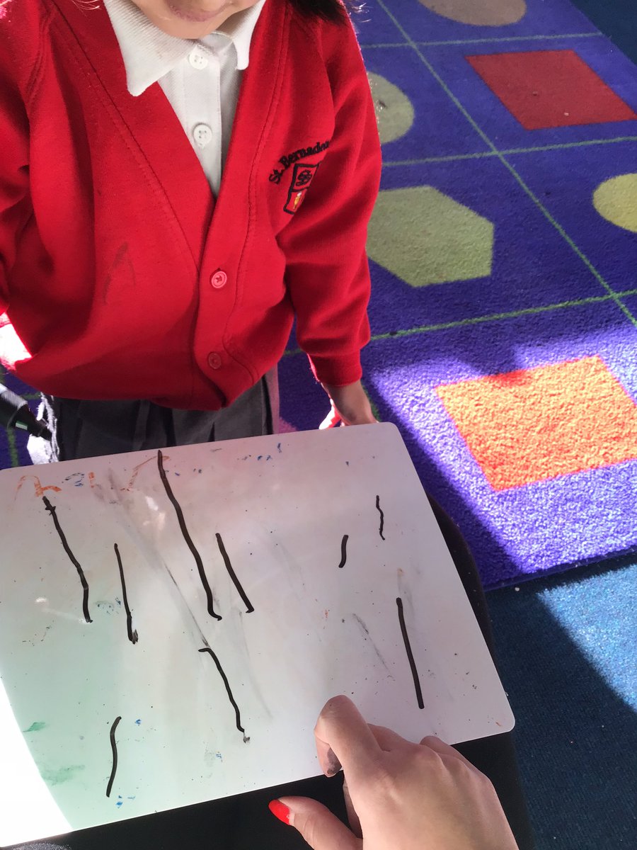 StBernsPrimary's tweet image. Today, we have been learning all about numeral 1 #masterymaths #stbernsmaths #stbernsnursery