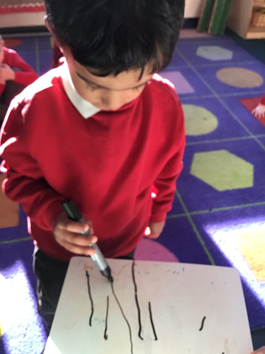 StBernsPrimary's tweet image. Today, we have been learning all about numeral 1 #masterymaths #stbernsmaths #stbernsnursery