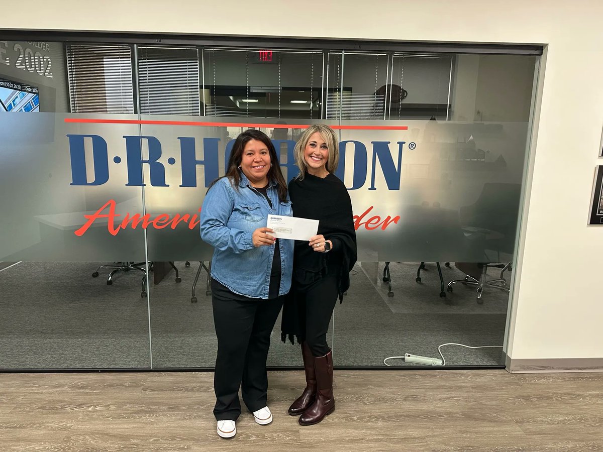 Our 2023 is off to a wonderful start and it is 100% due to the support we received in 2022, including this very generous donation in October from <a href="/DRHorton/">D.R. Horton</a>. They hosted a golf tournament and chose CASA as the recipient of a portion of their proceeds. We are so grateful!