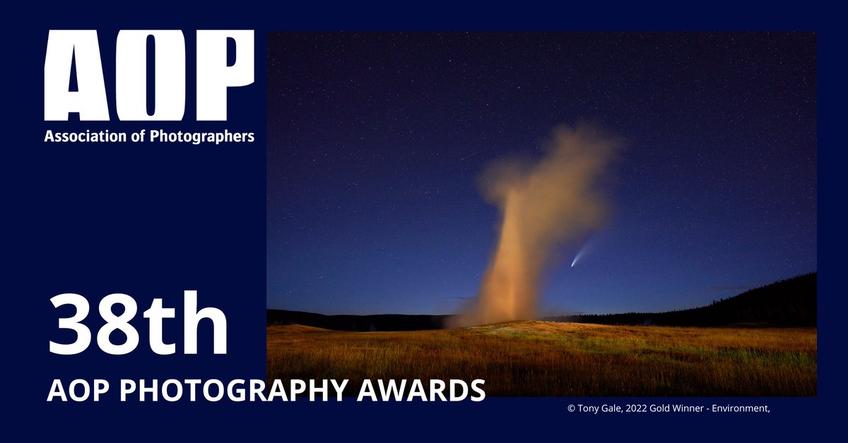 38th AOP Photography Awards - Now Open. Celebrating the very best in professional photography across 10 categories. Open to AOP Accredited and Assisting Photographer Members for Commercial & Personal work.
aopawards.com/aop-photograph…
#ProtectPromoteInspire #AOPAwards #38thAOPAwards