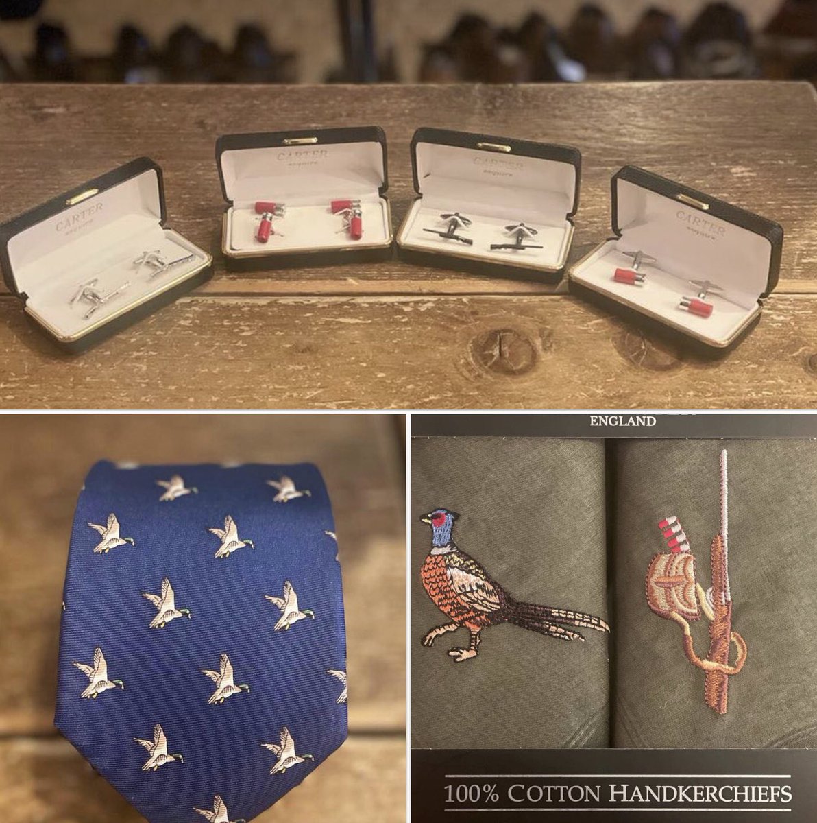 Cufflinks and accessories in a range of country and shooting theme styles for the more formal county attire!

Great gift ideas for Birthdays or Valentine’s Day ❤️.

#countryliving #bromsgrove #giftideasforhim