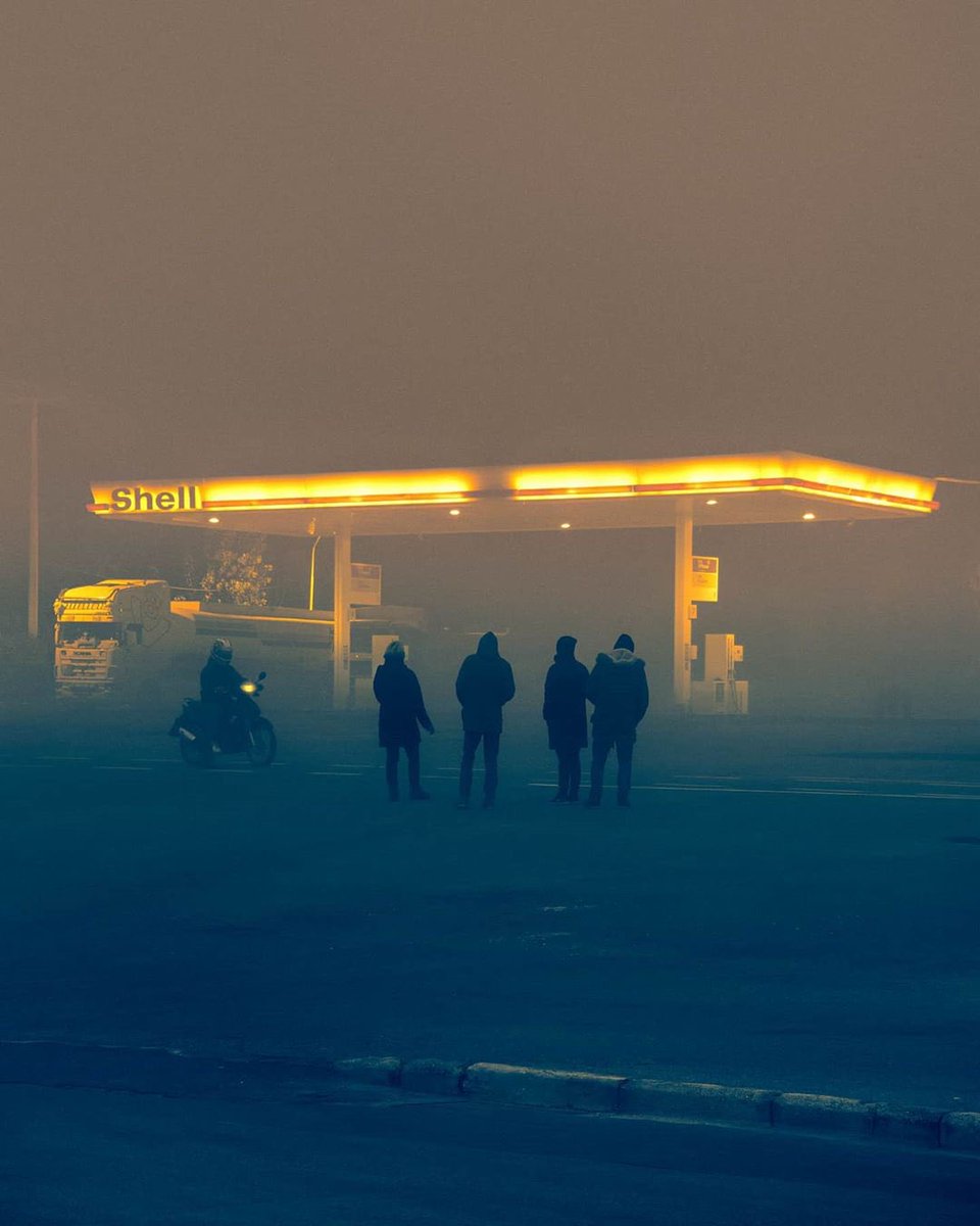 Gas Station by George Natsioulis