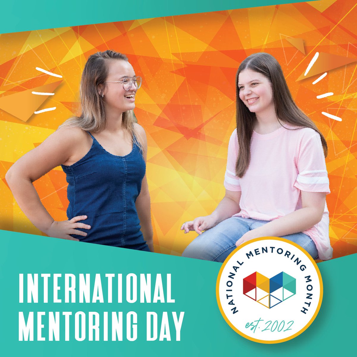 #MentoringAmplifies support systems that uplift youth & strengthen communities. Today, on #InternationalMentoringDay, share your mentoring story & why you joined the movement: bit.ly/3m75Duq
#MentoringMonth #AliDay @AliCenter @MENTORnational @MentoringDay