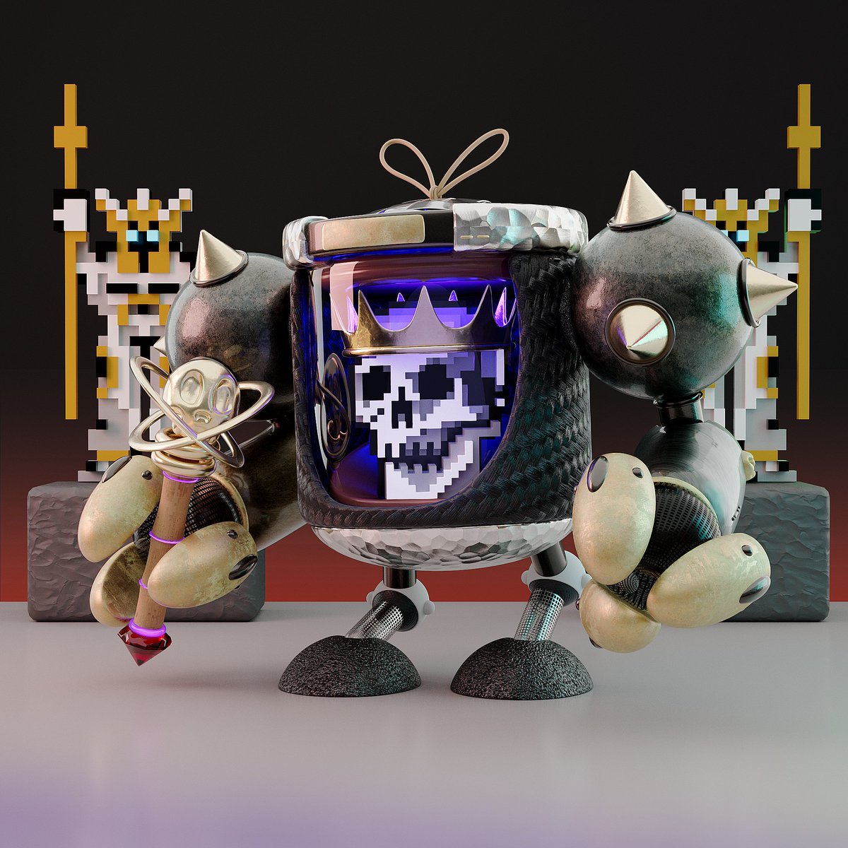 YugiBao's tweet image. We&apos;re thrilled to welcome the Kings of @DeadKingSociety to the Yugiverse. 

Long Live King @TurntUpDylan 💀👑