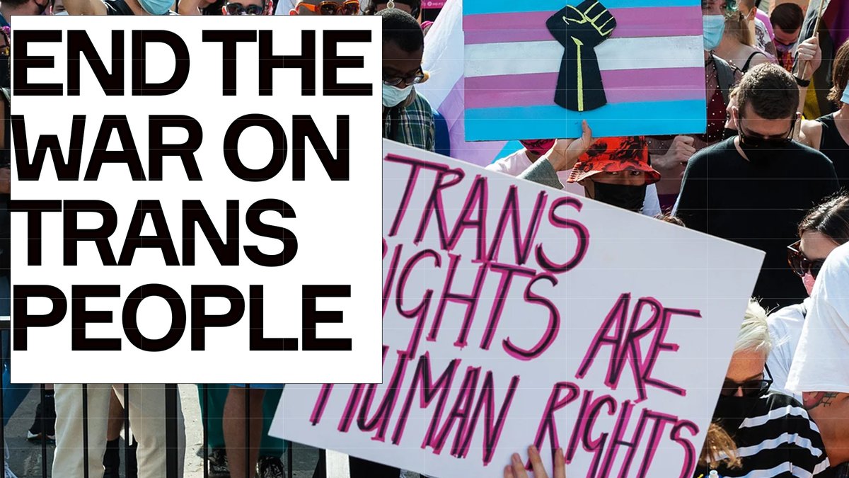The war on trans people must end - before it spirals out of control.

This is the most heartfelt video I've done - and for good reason 👇👇👇

youtube.com/watch?v=NcEiwY…