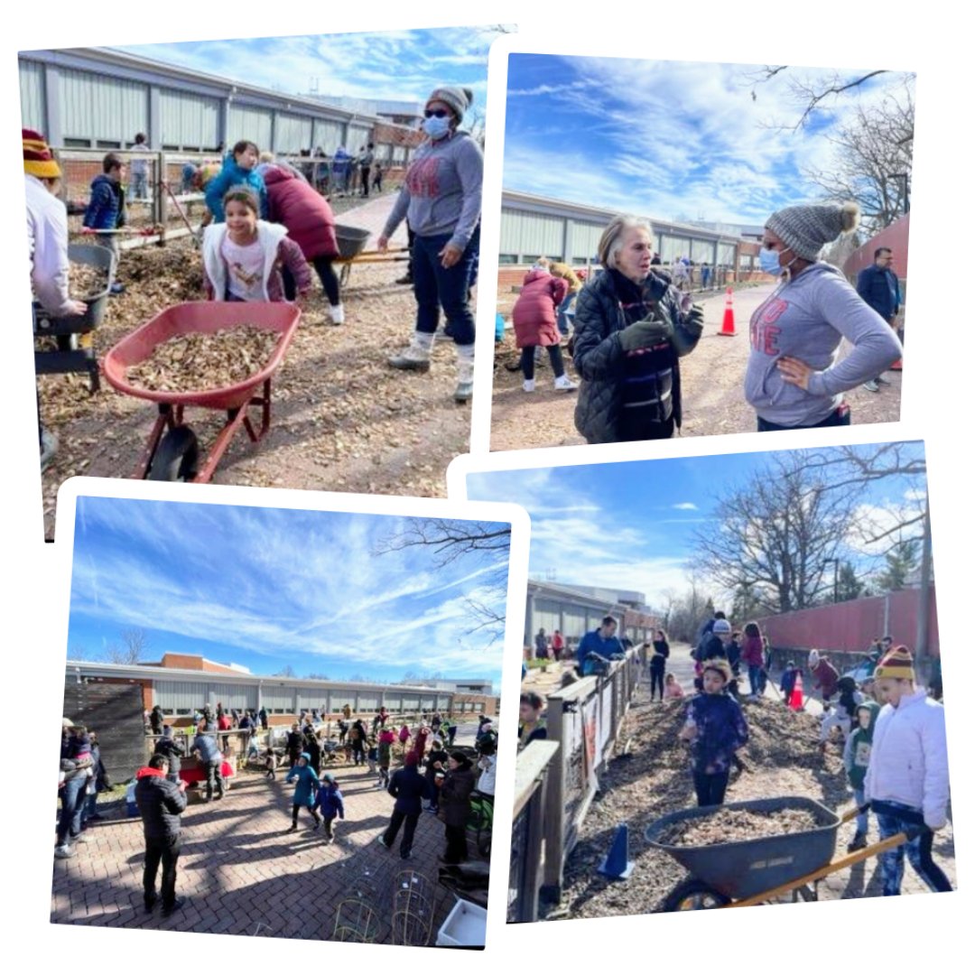 Thank you to those who came out to help with the MLK Day of Service Garden Clean Up event. It was a huge success! <a href="/AbingdonPTA/">Abingdon PTA</a> <a href="/AbingdonGIFT/">Abingdon APS</a>