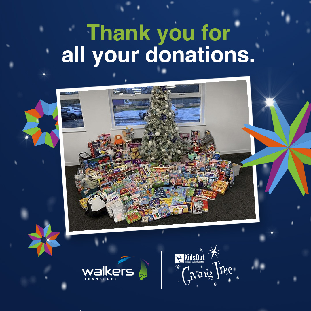 For the 3rd year running, Walkers employees have knocked it out the park with gift donations to @KidsOut  Charity. Each year more and more presents are contributed to such a wonderful cause. Check out all those toys!