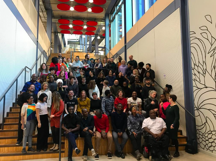 I love this photo!

Thanks to all these amazing people for their inspiring company at <a href="/AFSEE_LSE/">Atlantic Fellows for Social and Economic Equity</a> Leadership Summit this weekend. A total honour to learn and laugh with you all!
 
Special thanks to <a href="/Armish15/">Armine Ishkanian</a>, Asmaa and the whole AFSEE staff for the huge organisational effort. 🙏